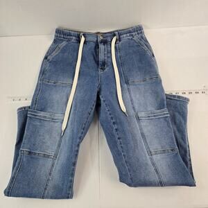 Judy Blue JB88909 MD Women’s Carpenter Jeans Light Wash Size‎ 11/30 Stretch 6070